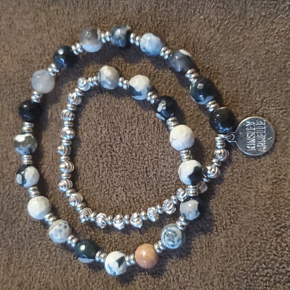 Kinsley Armelle double stack bracelet 7 1/4"